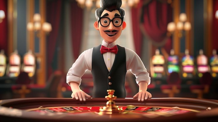 Antarmuka live casino interaktif dengan dealer langsung di starjp